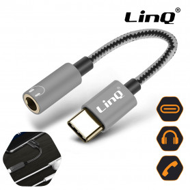 Cable adaptateur USB-C Jack 3.5 mm audio ecouteur casque musique Compatible  pour Samsung Galaxy S23/S22/S21/S20/S10/S9/S8/A04S/A20E/A40/A50/A70/A80/A21S/A31/A41/A51/A71/A12/A22/A32/A42/A52/A72/A02S/A13/A23/A33/A53/A73/A03S  Phonillico® - Câble téléphone